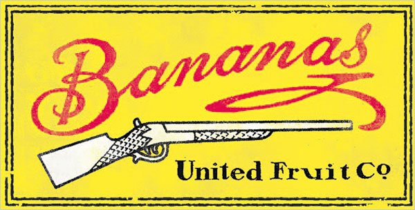 United-Fruit-bananas-logo-with-gun