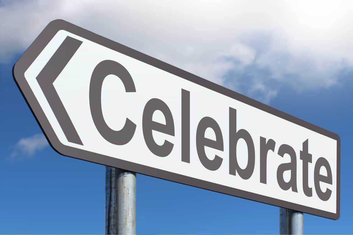 arrow-sign-saying-celebrate