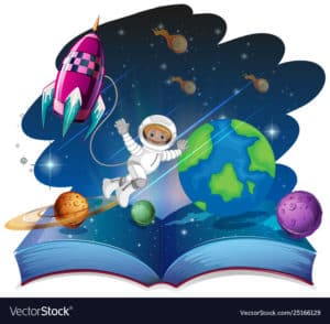pop-up-book-space-scene-illustration