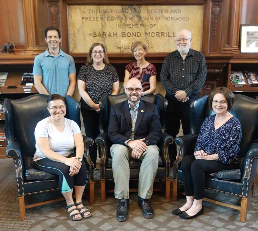 Image of Library Trustees and Library Director