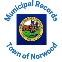 Link to Town of Norwood Municipal Records page