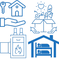 Link to Food, Fuel, and Housing Assistance resources page