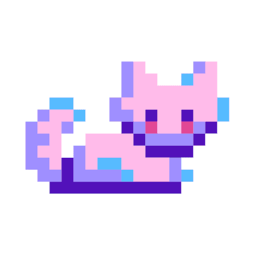Pixelated image of a Cat