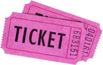 Image of admissions tickets